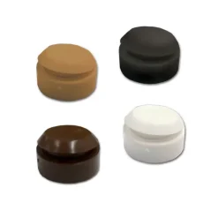 GES Lot de 20 cache-vis avec embase ø 13 mm