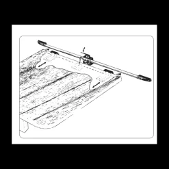 GES Rail coulissant pour plateau de table