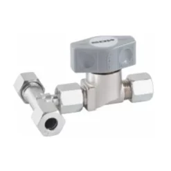 GOK Vanne 3 voies en T RVS 8 mm