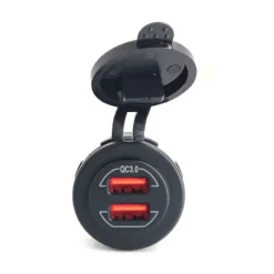 HABA Power Line Chargeur USB QC3.0 + USB-A | 18W - 2,4A gamme DC
