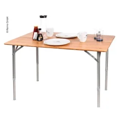 HT Table en bambou 80 x 60 cm