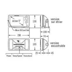 HUMMINBIRD Helix 5 G2 | Version DI