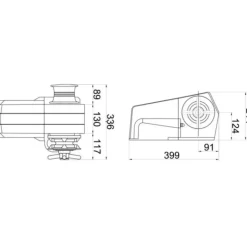 ITALWINCH Devon 12 V |1000 W - 8 mm