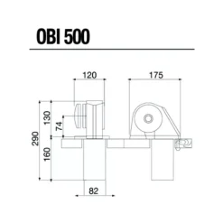 ITALWINCH Obi 500 | 500 W | 6 mm