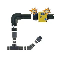 LILIE Support tuyau ø 40mm Raccord Rapide