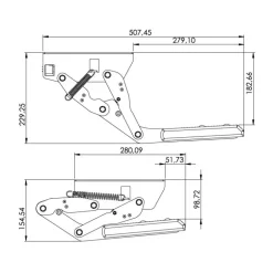 LIPPERT Marchepieds Serie R manuel