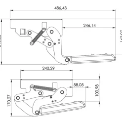 LIPPERT Marchepieds Serie T manuel