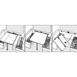 LIPPERT Pin | Fixation plateau coulissant sur paroi