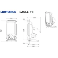LOWRANCE Eagle 4X | sonde Bullet 200KHz