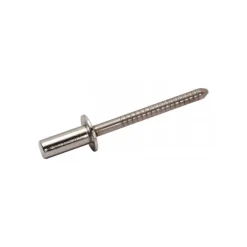 MARINOX Rivet tête plate alu/acier | ø 4 mm