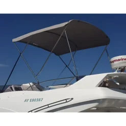 MATC Bimini Élégance Inox haut | 3 arceaux