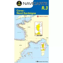 NAVICARTE Routière Corse, Nord-Sardaigne R3