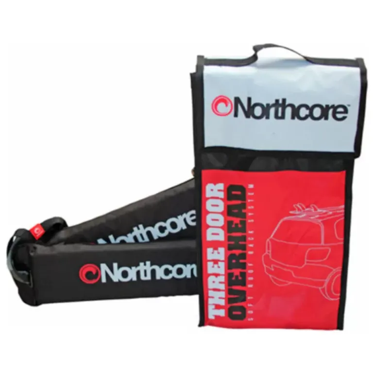 NORTHCORE Kit barres de toit souple pour voiture 3 portes