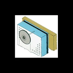 OSCULATI 40 Rondelles fixation isolant