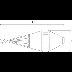 OSCULATI Ancre flottante double cône 10,5 à 24 m