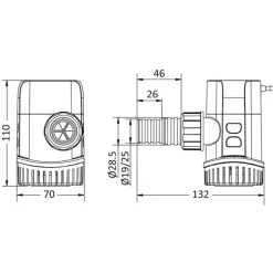 OSCULATI Europump G1100 auto | 70 L/min