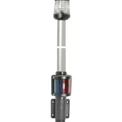 OSCULATI Hampe classic aluminium combiné feux de route et 360°