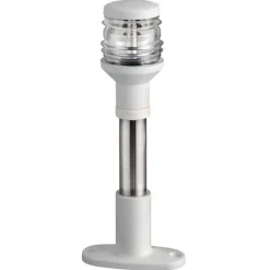 OSCULATI Hampe Compacte inox 20 cm avec feu blanc 360°