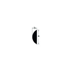 OSCULATI Jonc de liston inox - 3 m