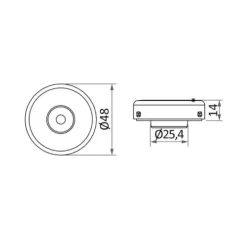 OSCULATI Passe fil inox