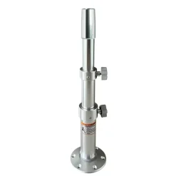 OSCULATI Pied de table aluminium télescopique Thread Lock