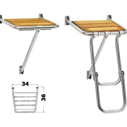 OSCULATI Plateforme compacte Iroko