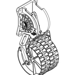 OSCULATI Roues pour annexe | 164 x 334 mm