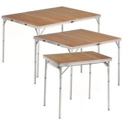 OUTWEL Table de camping Calgary S/M/XL bambou