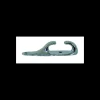 PLASTIMO Chaumard droit incliné laiton 110 mm