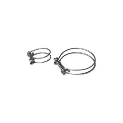 PLASTIMO Collier inox double spire