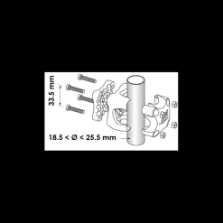 PLASTIMO Plasticlip Support Compas