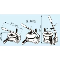 PLASTIMO Pompe de cale à membrane