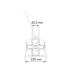 PLASTIMO Pompe de cale double effet