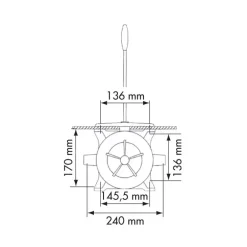 PLASTIMO Pompe de cale simple effet