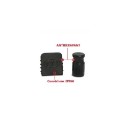 PYI CLAMP JACKET Embout de protection de colliers | À l'unité