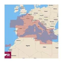 RAYMARINE Cartographie Lighthouse Charts | Méditerannée
