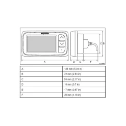 RAYMARINE i40 Speedo Loch
