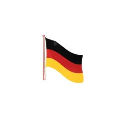 REIMO Autocollant drapeau Allemagne