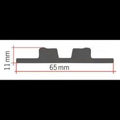 REIMO Rail d'arrimage XL