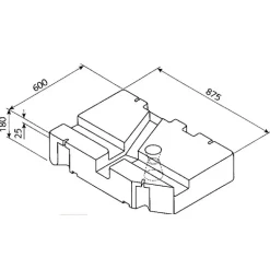 REIMO Réservoir 75 L VW T4