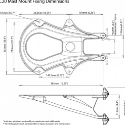 SCANSTRUT SC20 | Support de mât