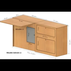 SIMPLE VANS Kit meuble Nomad | Trafic 3