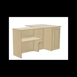 SIMPLE VANS Meuble latéral XL avec table | Trafic 3