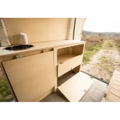 SIMPLE VANS Meuble latéral + table | Trafic 3
