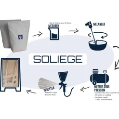 SOLIEGE Liège projeté en sac