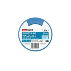 SOLOPLAST Rouleau adhésif de masquage étanche bleu 41 m