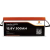 SUPCELION Batterie Lithium Pro 12-200 Ah BT - 2560 Wh