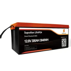 SUPCELION Batterie Lithium Pro 12-300 Ah BT - 3840 Wh