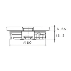 TECHNILYS Spot nickel 3 Leds HD - ø 70