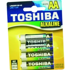TOSHIBA Piles alcalines - LR6 - AA